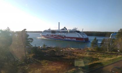 Grace lämnar Mariehamn