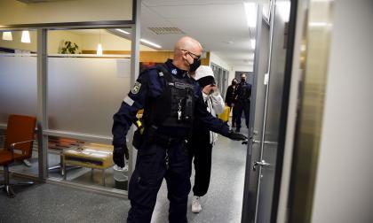 Mordrättegång.