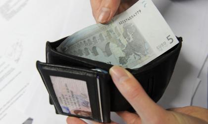Pengar, ekonomi, plånbok, Euro, sedel, 