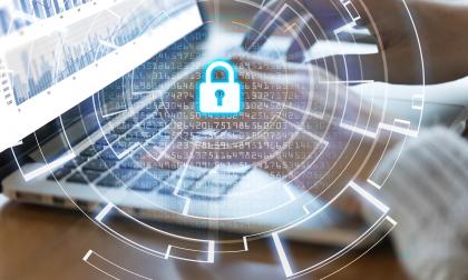 Internet security and data protection concept, blockchain and cybersecurity