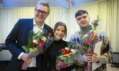 Julius Sundbloms minnestiftelse, stipendiater, Albin Jansson, Tilde Westergård, Linus Aldeborg