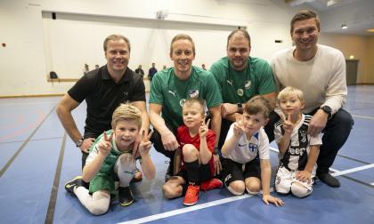 Fotboll IFK Mariehamn P-17, juniorlag med flera pappor som spelat i IFKs ligalag. 