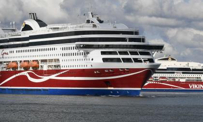 280922 , 28092022 , 20220928 , Viking Line , Viking Grace , Viking Glory , passagerartrafik , sjöfart , fartyg , passagerarfartyg , Västra hamnen
