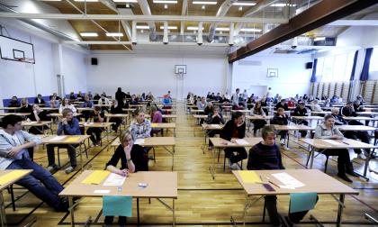 130 personer skrev högskoleprovet på Åland i lördags.