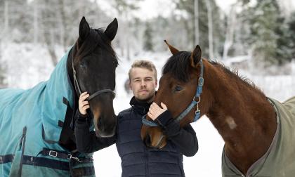 Andreas Söderström, lördagsporträtt, hästar