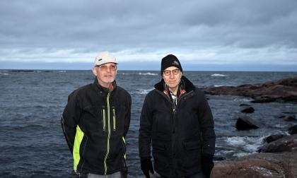 040123 , 04012023 , 20230104 , Planer för havsbaserad vindkraft i Norrhavet på norra Åland , Ingvar Björling kommunstyrelsens ordförande i Geta , Saltviks kommunfullmäktige ordförande Runar Karlsson (C)