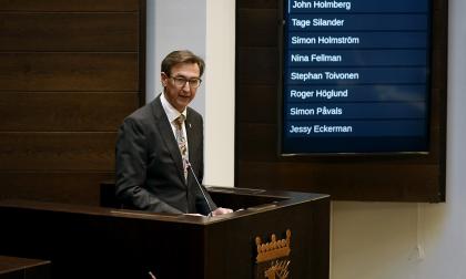 300920 , 30092020 , 20200930 , Lagting , lagtinget , plenum , plenisal , politiker , politik , Jörgen Pettersson (C) , Centern