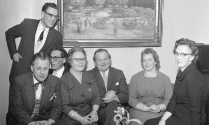 Ålands konstförening. Foto Carl-Erik Södergårdh, 1950-talet.