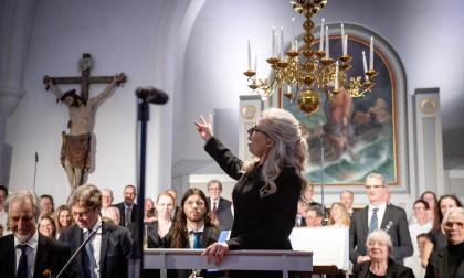 Jomala Kyrka, konsert, Johanna Grüssner, dirigent