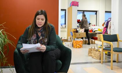 Helena Flöjt-Josefsson,biträdande chef för Ålands mottagningscenter, säger att verksamheten löpt på under domstolsprocessen.