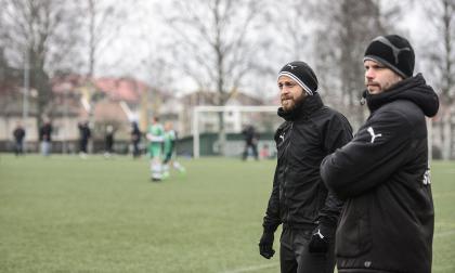 Fotboll, IFK Mariehamn, träning, WHA konstgräs, Daniel Sjölund, Daja, Peter Lundberg@Foto:Hülya Tokur-Ehres