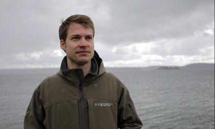 Jaktförvaltare Robin JuslinFoto Robert Jansson