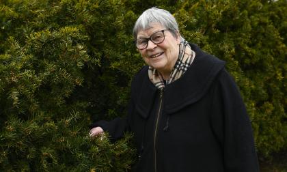 Trädgård och växter har varit Barbro Söderdahls arbete och intresse.@Normal_indrag:<@Fotograf>Robert Jansson