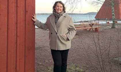 Lillemor Björkman trivs på Åland.@Normal_indrag:<@Fotograf>Privat
