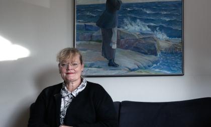 En god relation till Finland är avgörande för Åland. ”Även om vi har självstyrelse finns det många frågor som vi inte kan besluta om själva”, säger lantråd Katrin Sjögren (Lib).<@Fotograf>Elariin Kruusamägi