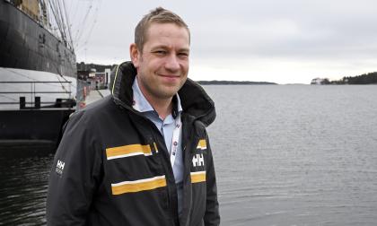 Anders Nyberg jobbar som säkerhetschef på Viking Line.@Normal_indrag:<@Fotograf>Robert Jansson