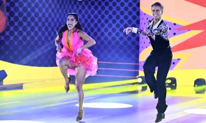 Arantxa Álvarez och Axel Jehrlander får inte dansa vidare i "Let's dance".
