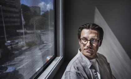 Daniel Andersson, wallraffande reporter på TV4:s "Kalla fakta" som låg bakom avslöjandet om Sverigedemokraternas trollfabrik i reportaget "Undercover i trollfabriken". Arkivbild.