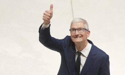 Apples vd Tim Cook. Arkivbild.
