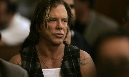 Mickey Rourke får inte vara kvar i "Big brother"-huset. Arkivbild.