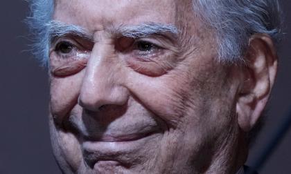 Peruanske Nobelpristagaren i litteratur Mario Vargas Llosa. Arkivbild.