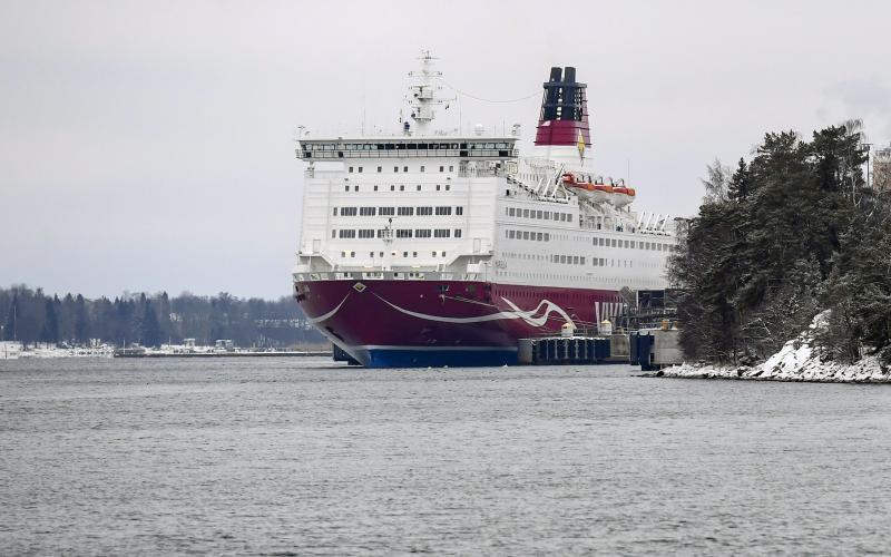 Viking Line-färja.