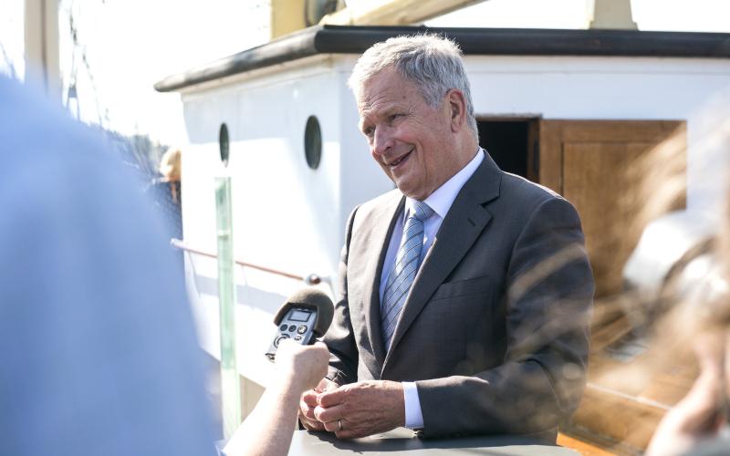 President Sauli Niinistö.