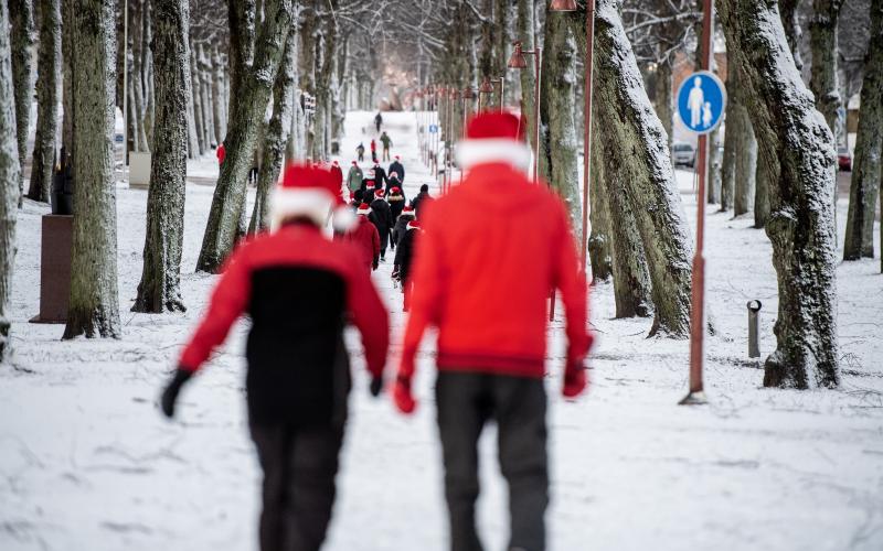 Tomteloppet, Matbanken, Jul, Jultomtar