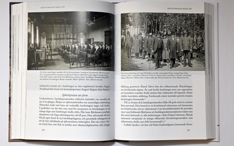Litteratur, bok, Det åländska folkets historia