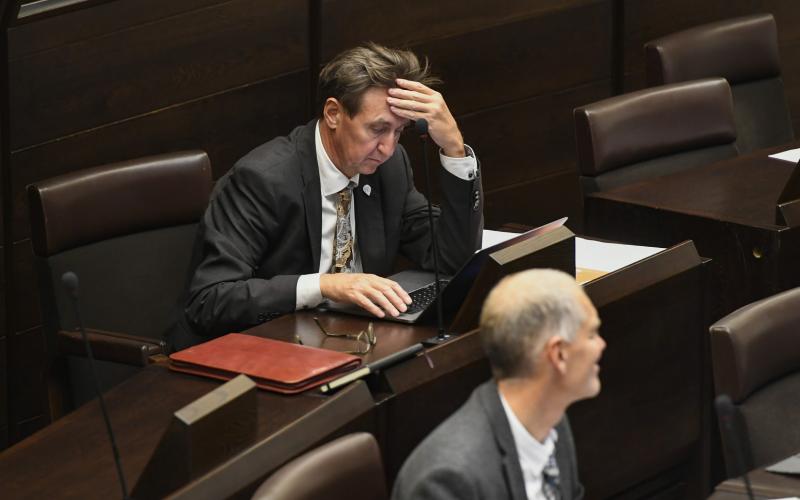 300920 , 30092020 , 20200930 , Lagting , lagtinget , plenum , plenisal , politiker , politik , Jörgen Pettersson (C) , Centern