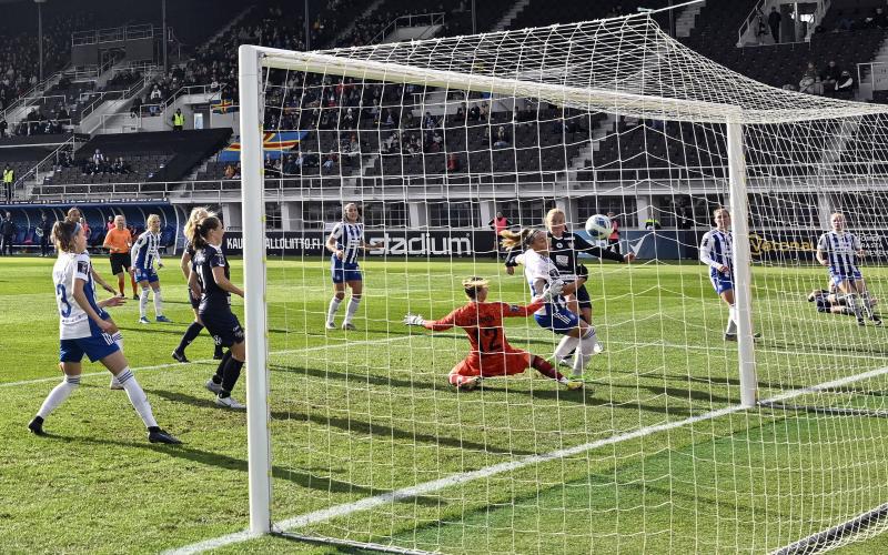 Fotboll, cupfinal i finska cupen, Åland United - HJK, cupguld, Olympiastadion i Helsingfors