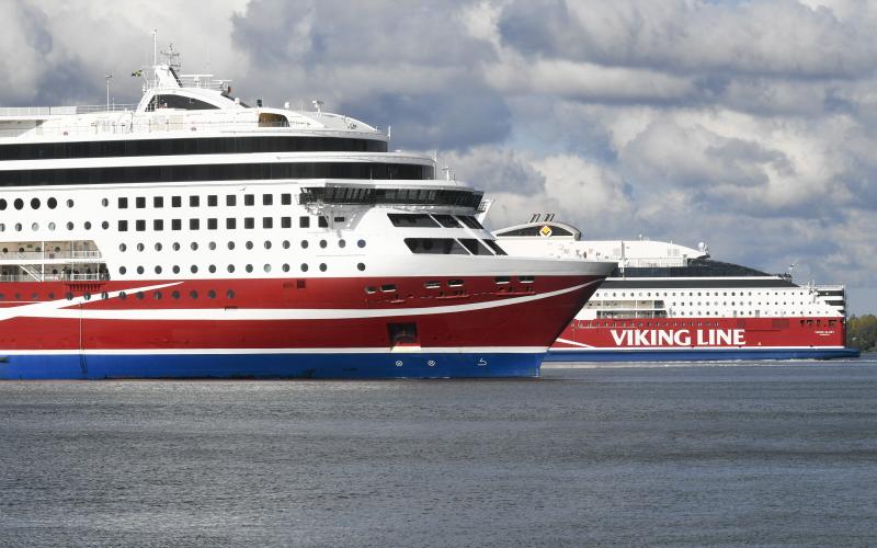 280922 , 28092022 , 20220928 , Viking Line , Viking Grace , Viking Glory , passagerartrafik , sjöfart , fartyg , passagerarfartyg , Västra hamnen