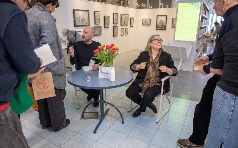Mariehamns Litteratur dagar, Patrik Svensson, Annika Luther, 