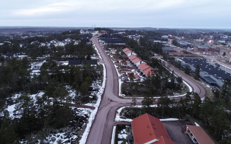 Fågelberget, Jomala, Flygfoto, drönarfoto