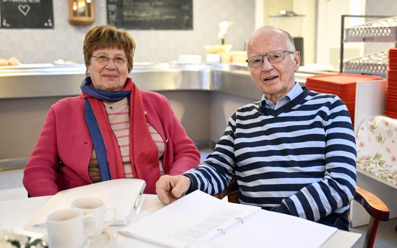 Gerd och Per-Åke Viktorsson brukar åka på olika evenemang när de har passligt.