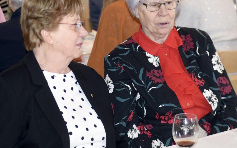Både Gerd Viktorsson och Clary Axberg har fyllt jämnt under året.
