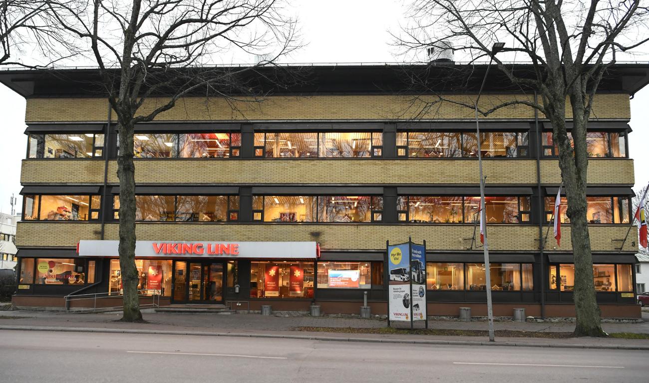 Viking Lines kontor.