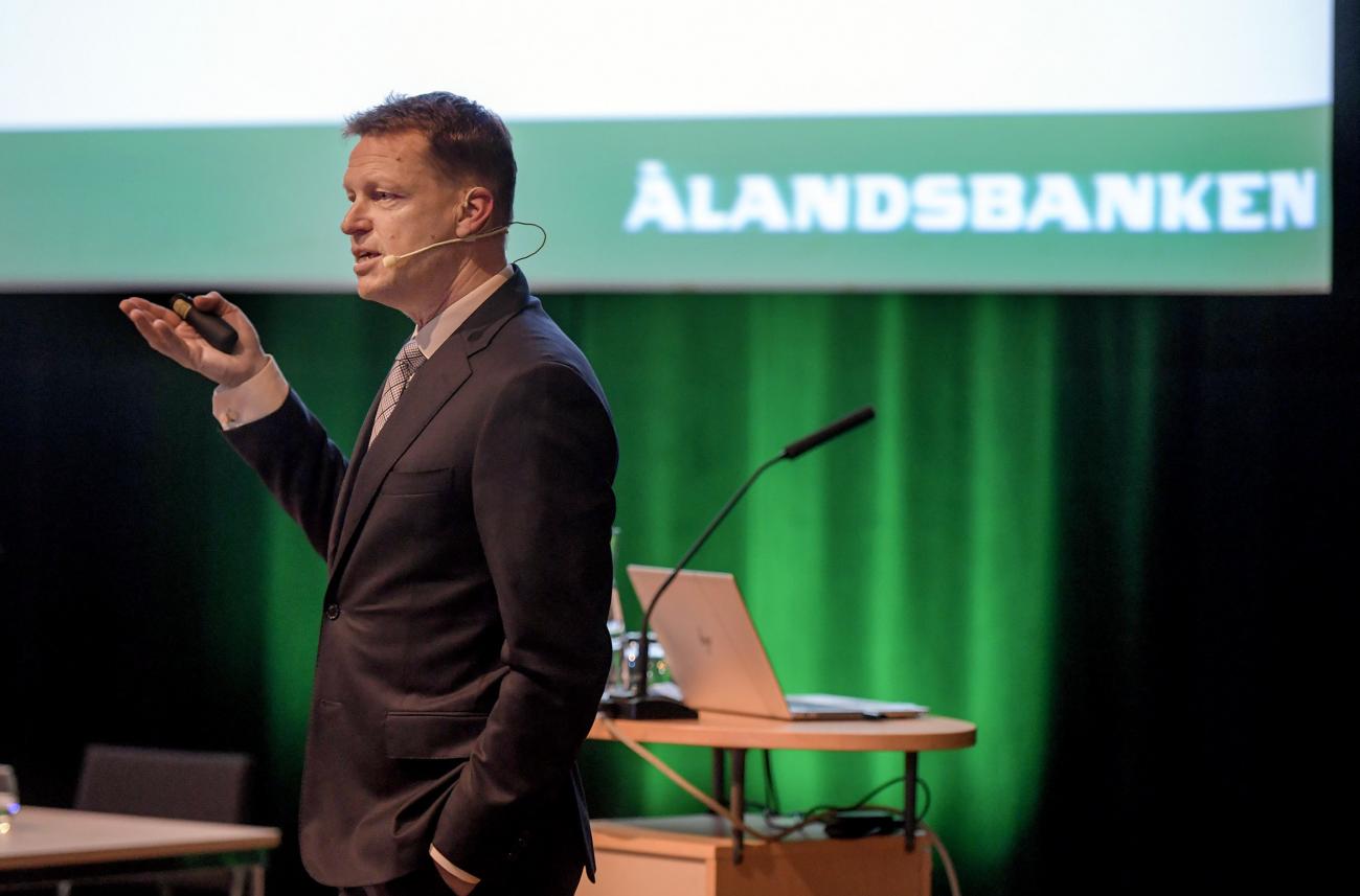 030419 , 03042019 , 20190403 , ÅAB bolagsstämma , Ålandsbankens bolagsstämma , ÅAB bank , Ålandsbankens vd Peter Wiklöf , Alandica