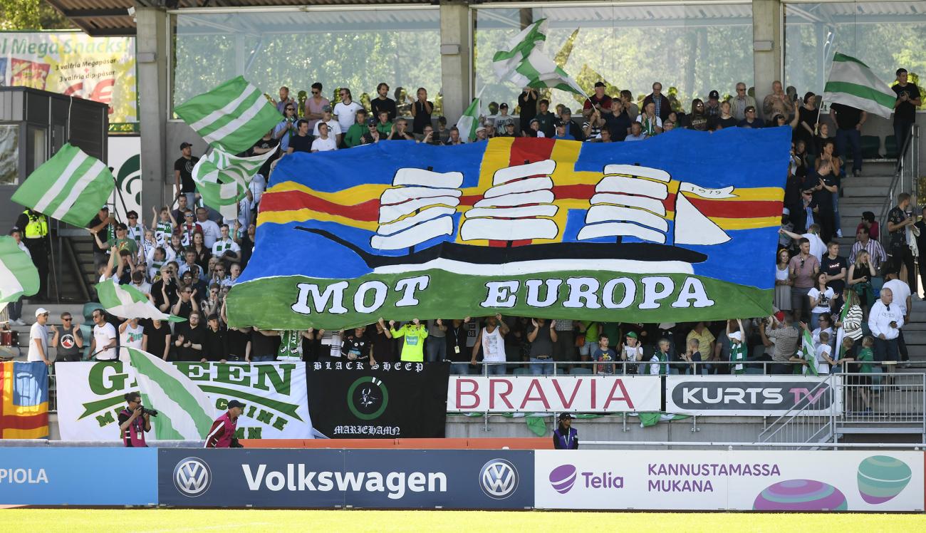 150519 , 15052019 , 20190615 , IFK fotboll , Suomen cup final i Mariahamn m, Finska cupen final , WHAIFK Mariehamn- Ilves 0-2 , hejarklack