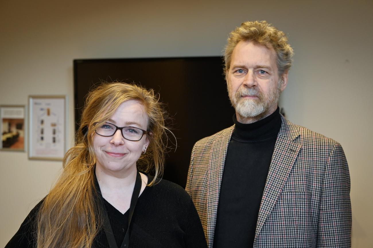 Karolina Gottberg, Peter Lorentzon, PBL-ingengör på Landskapsregeringen