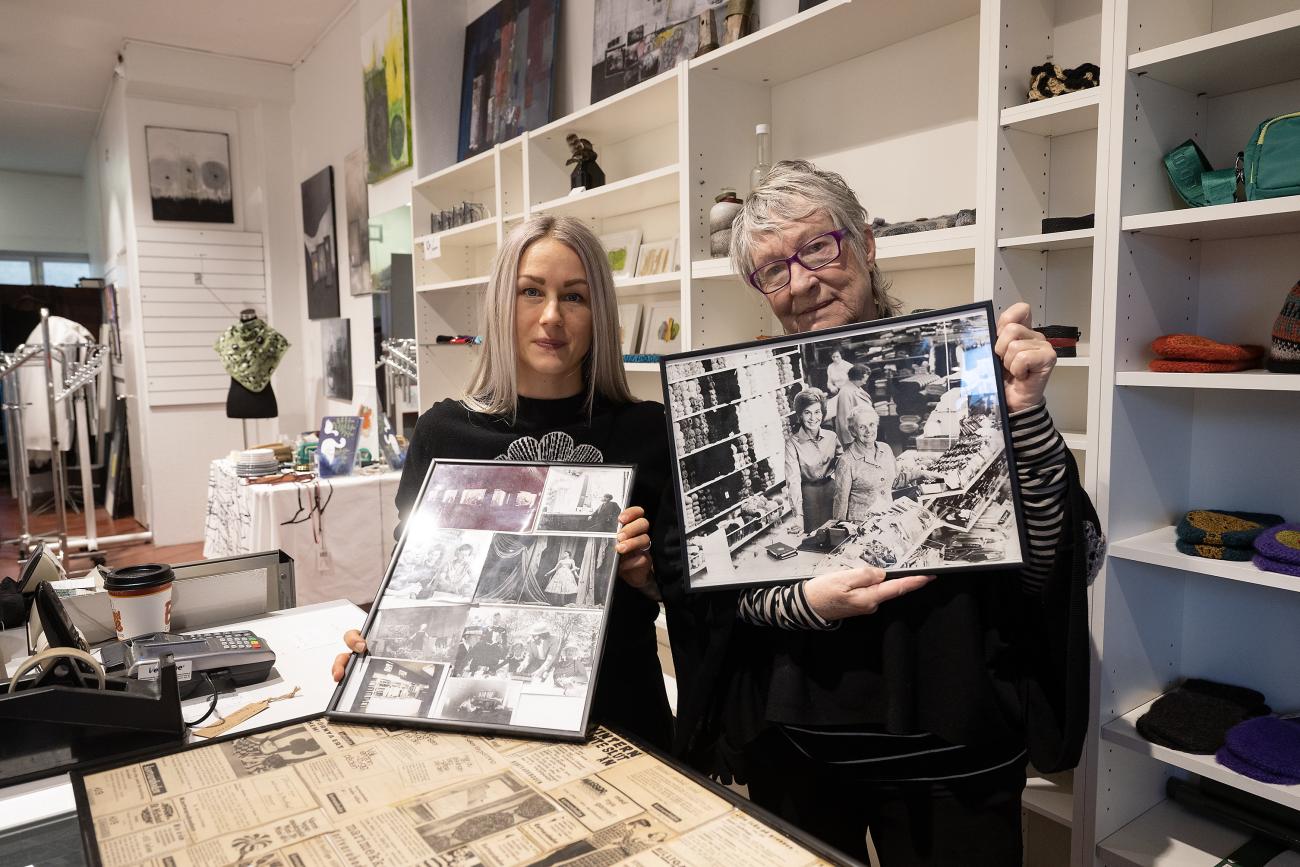 Handel, butiker i centrum, Torggatan, Kortvaruboden