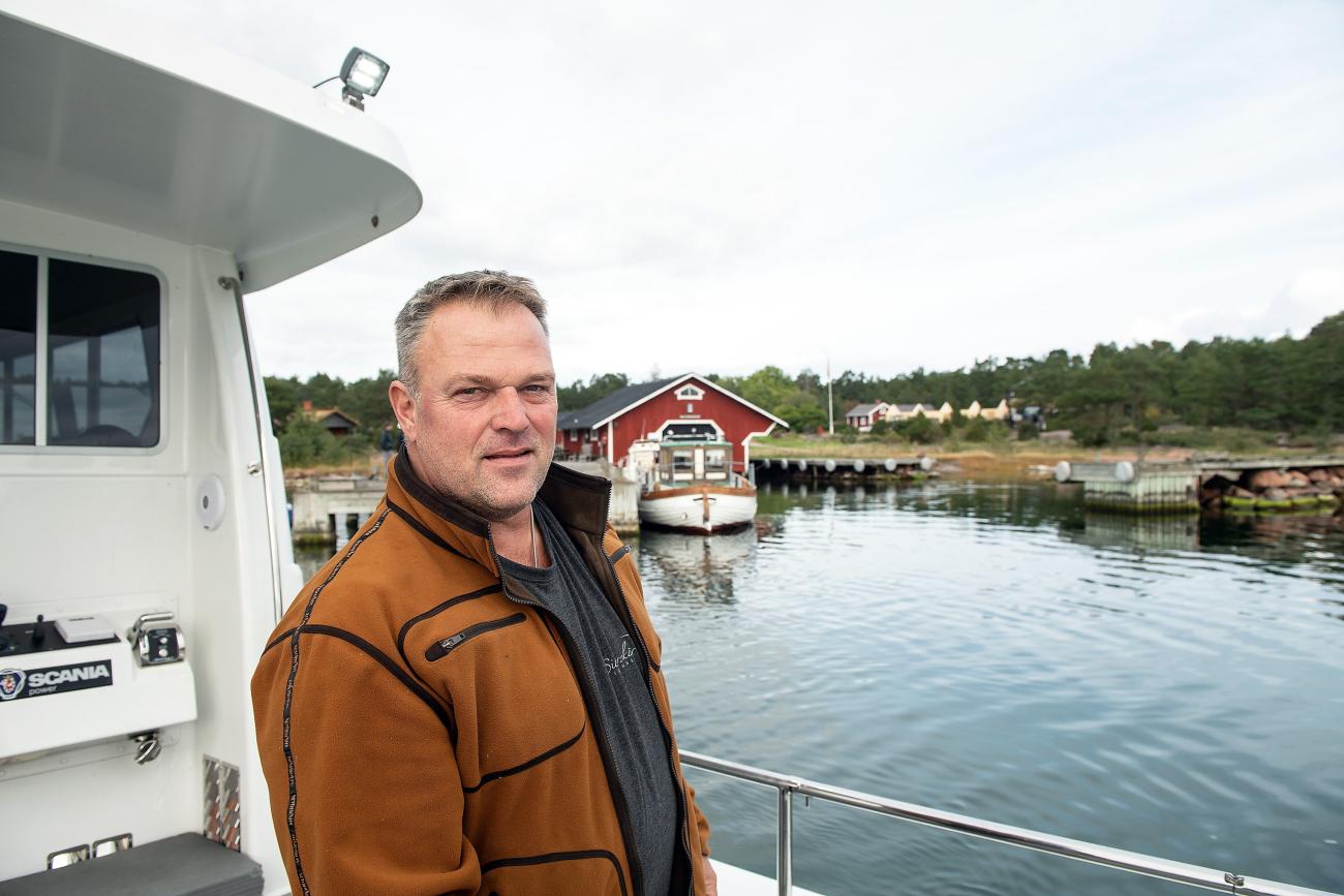 Silverskär, hotell, hotellrum byggs. Boende, turism, *** Local Caption *** @Bildtext:Anläggningschef Johan Mörn tycker det är viktigt att profilera Silverskär som en hållbar destination.@Foto:Foto: Daniel Eriksson